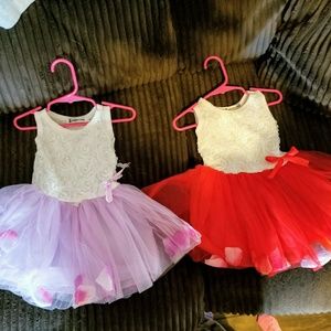 Cute matching dresses